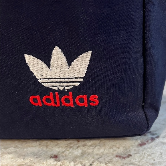 Adidas Navy Blue Shoe/ Accessory Bag - Picture 2 of 6